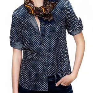 J. Crew Denim Star Shirt